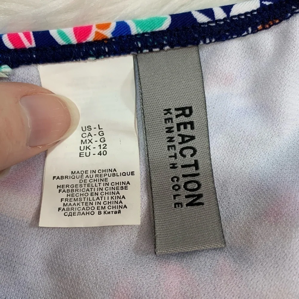 NWOT Kenneth Cole Reaction Multicolored Bikini